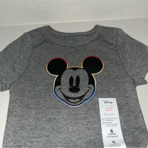 New Baby Jumping Beans Mickey Mouse Bodysuit‎ by Disney Pride Mickey